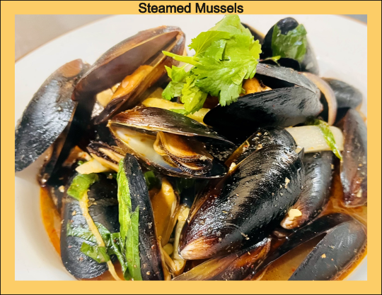 Steamed Mussels